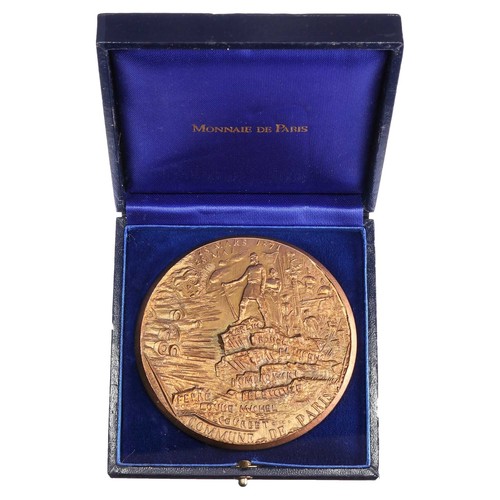 France médaille centenaire - france,