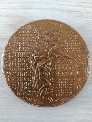 Médaille ancienne bronze - médaille,