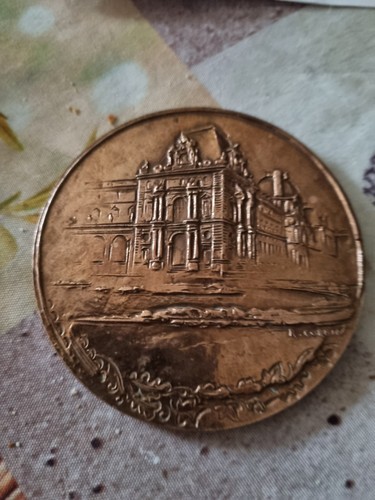 Médaille bronze hôtel - bronze, du