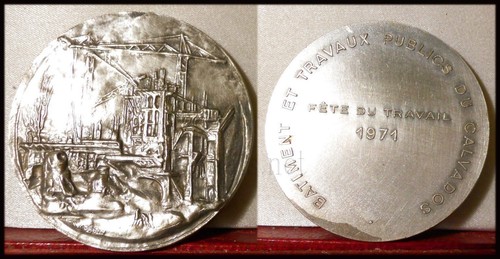 1971 medaille calvados - medaille,