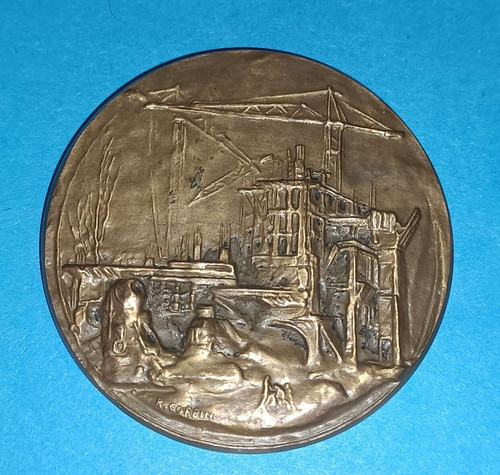 Medaille bronze corbin - medaille, r.