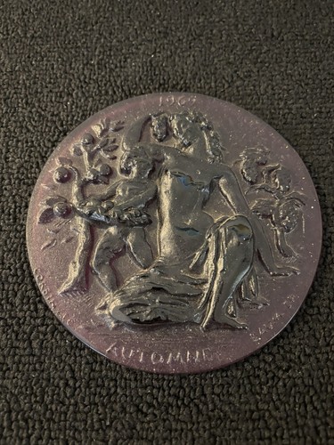 Médaille cristal daum - cristal,