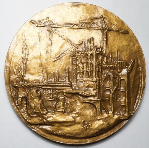 Medaille fin chantier - fin, de
