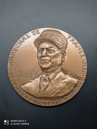 Médaille bronze maréchal - en,