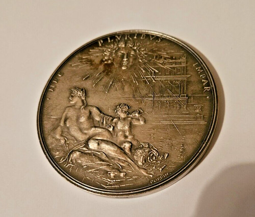 Medaille bronze argenté nec - argentÉ,