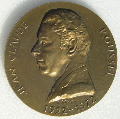 Medaille 85mm jean claude - medaille,